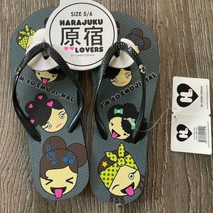 Gwen Stephani Harajuku Sandals- 5/6 (emoji)